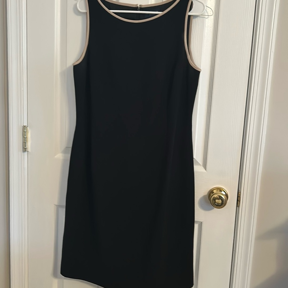 Ann Taylor Black sleeveless dress